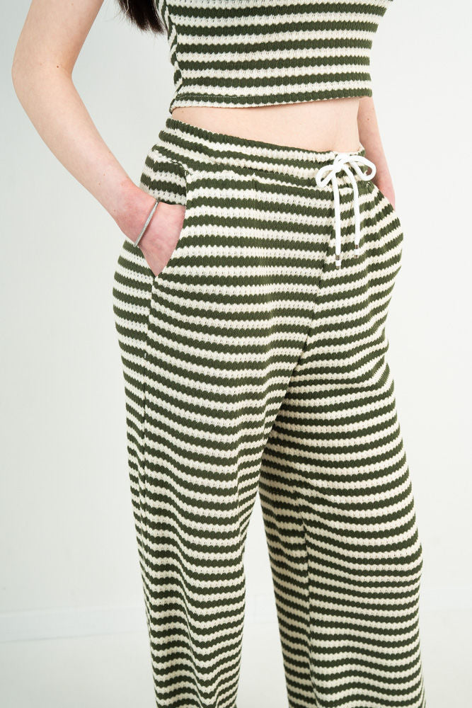 Stripes Set -PAULA green