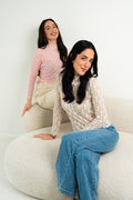 Lace Top -JUJU ecru