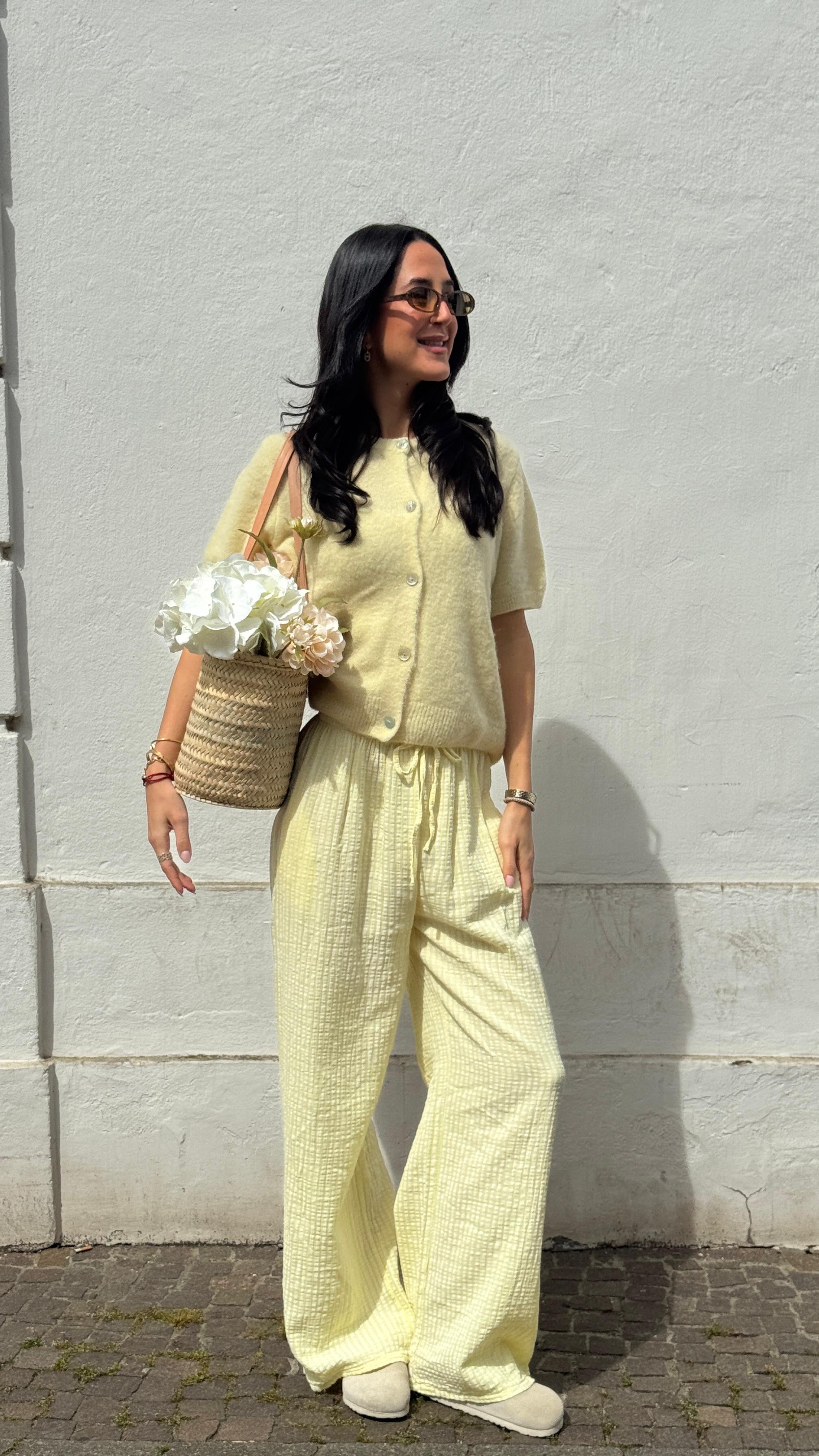 Musselinhose - LUNA yellow