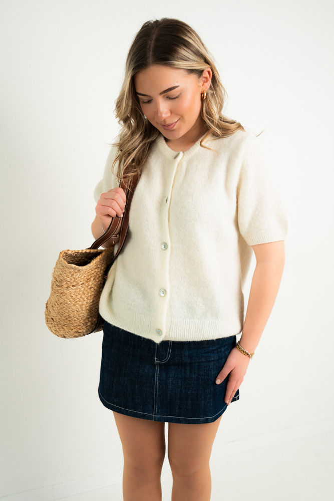 Cardigan -ESRA beige