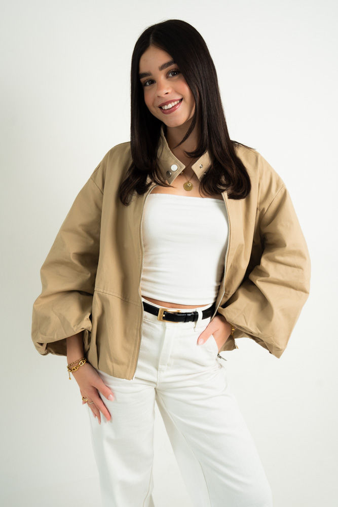 Jacke -ELA beige