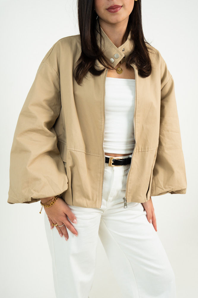 Jacke -ELA beige