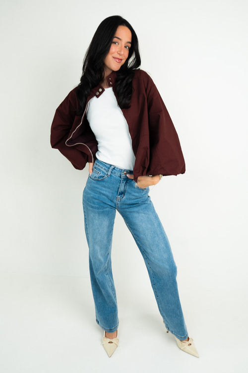 Jacke -ELA Burgundy
