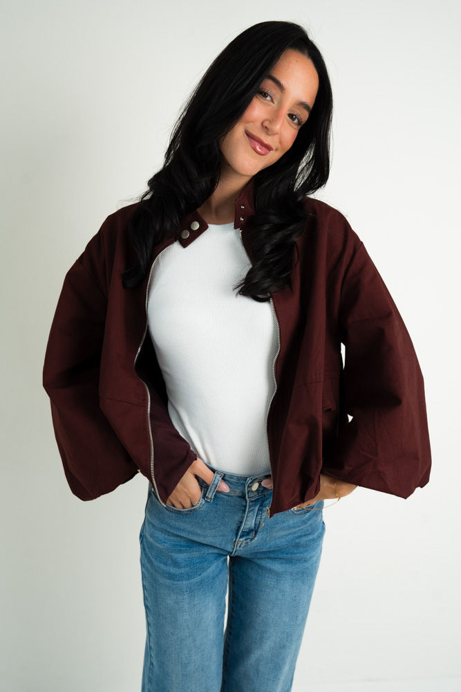 Jacke -ELA Burgundy