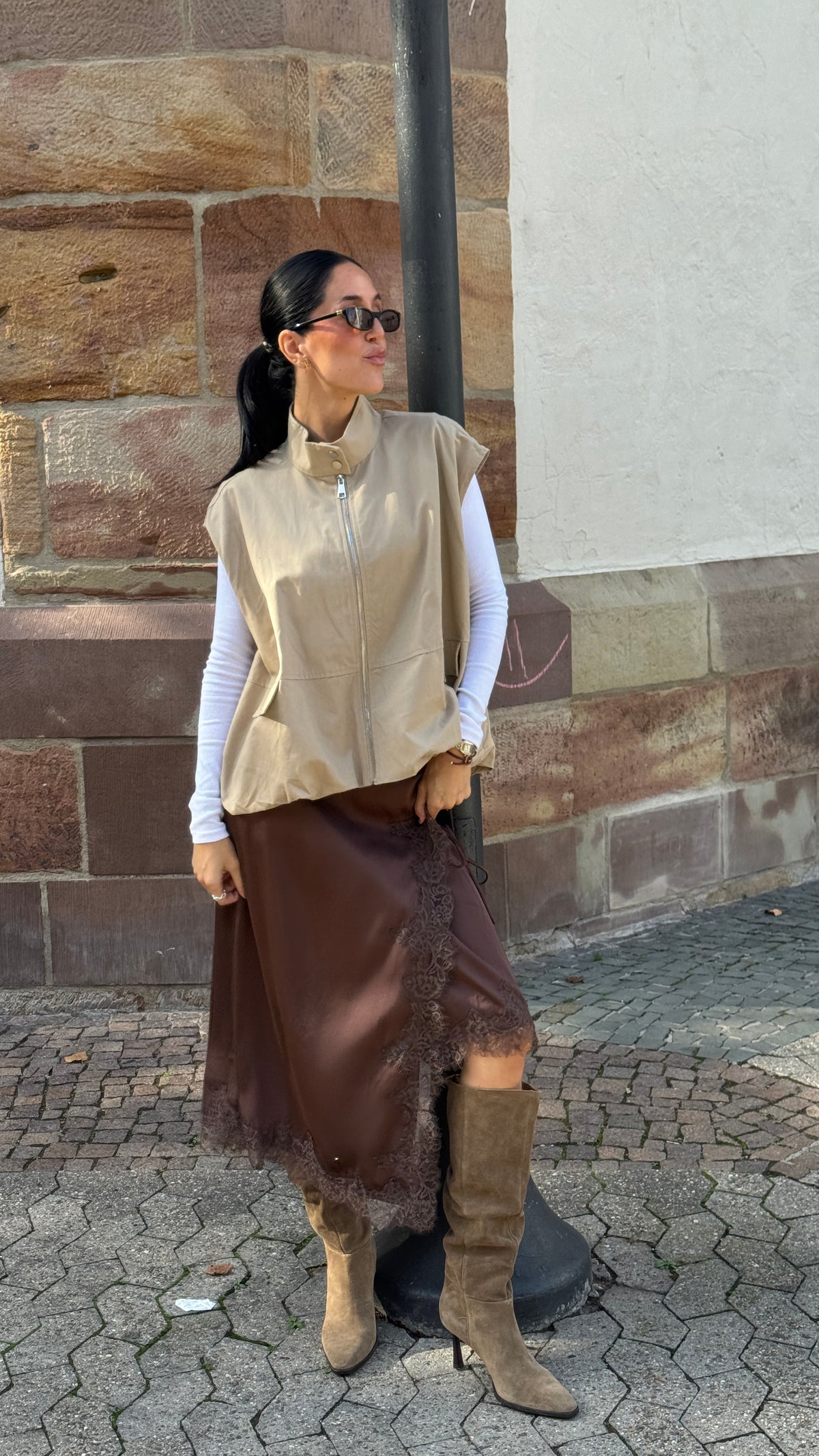 Weste -ELA beige