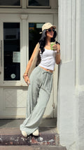 Musselinhose - LUNA green