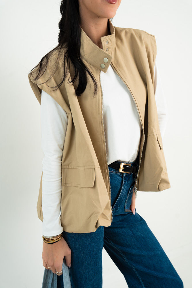Weste -ELA beige