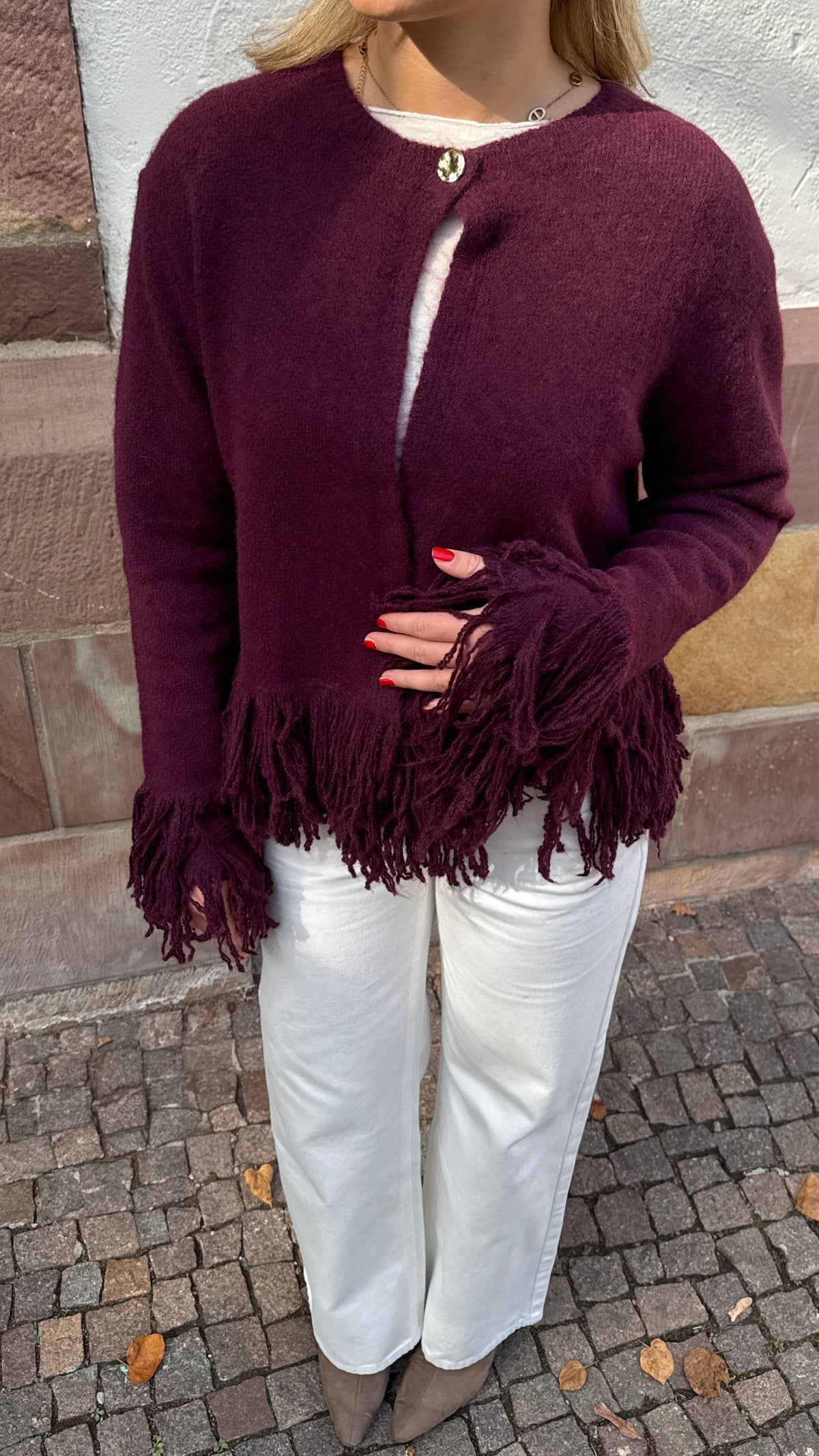 Cardigan Fringe - LIV