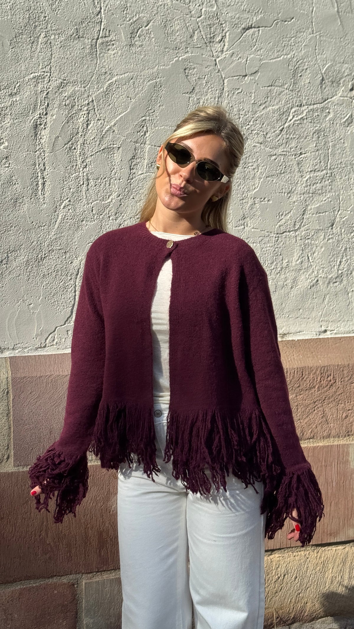 Cardigan Fringe - LIV