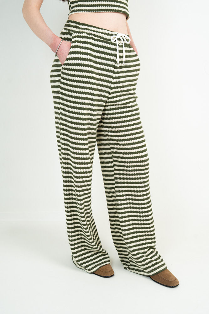 Stripes Set -PAULA green