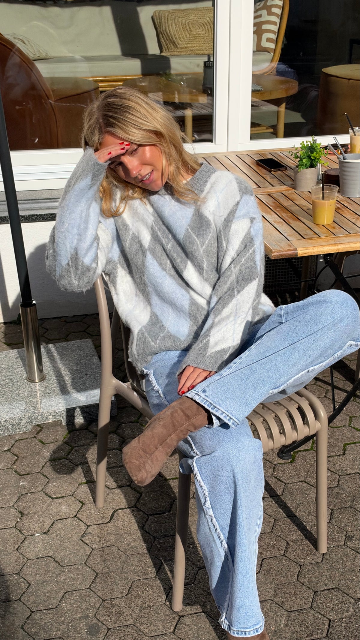 Pullover karriert - EMI