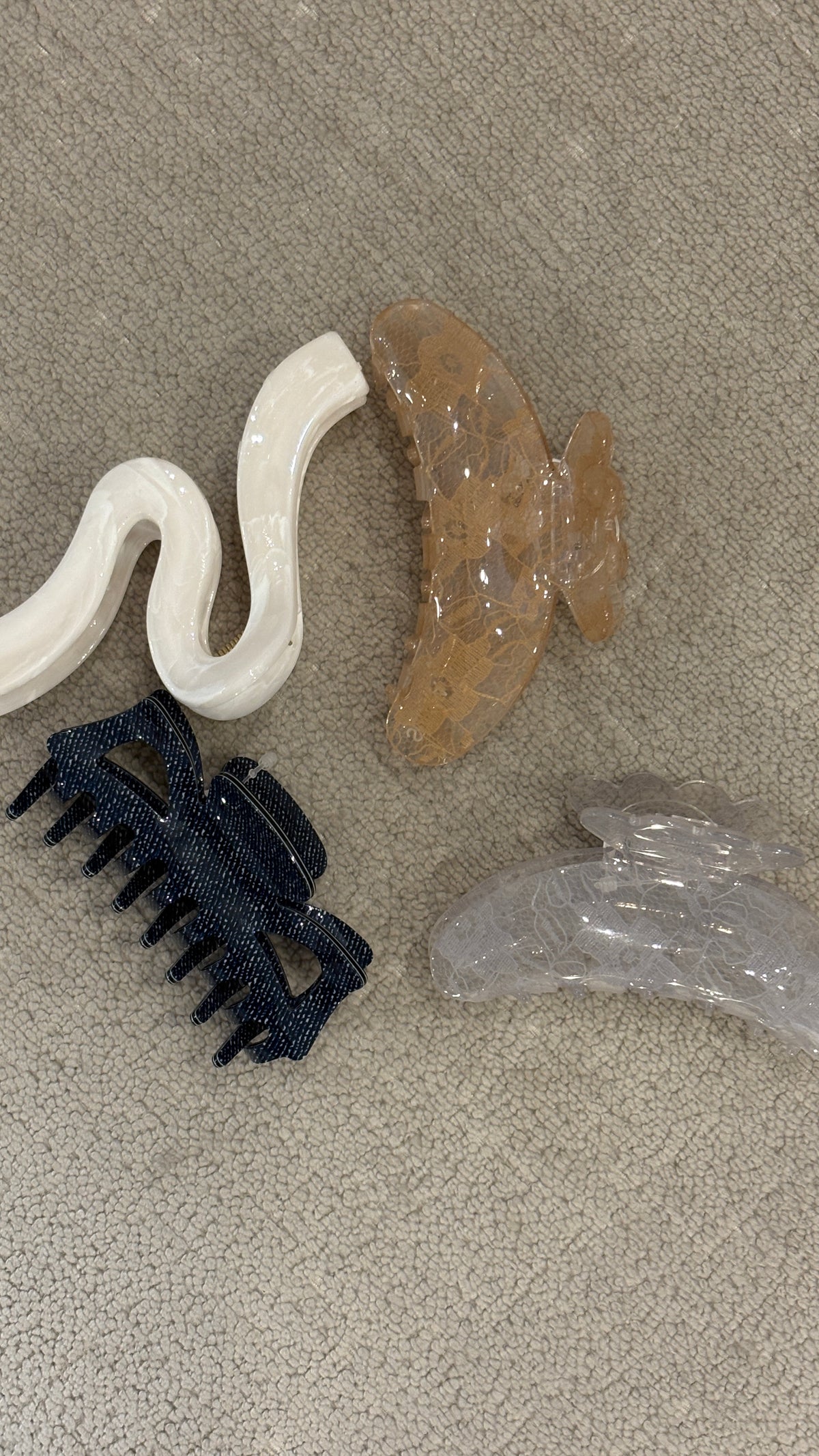 Hairclip Denim