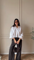 Bluse 3/4 -CELIA white